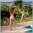 Playing volleyball – Lexxi vs Renee and Blanca