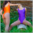 Outdoor Fitness Girls Struggle - Viktoria vs Sammy